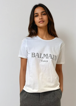 Load image into Gallery viewer, Balmain White and Black Tee
