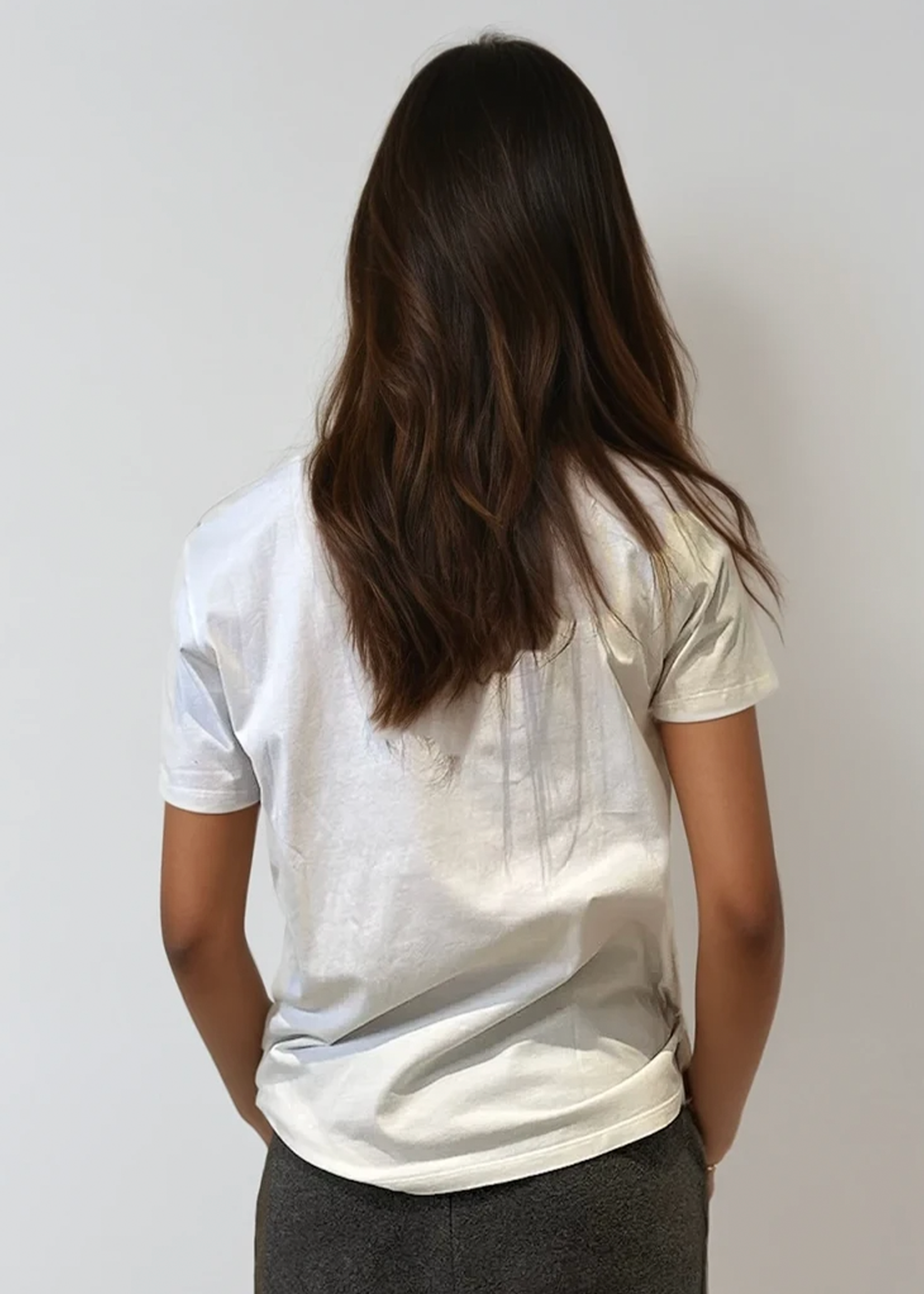 Balmain White and Black Tee