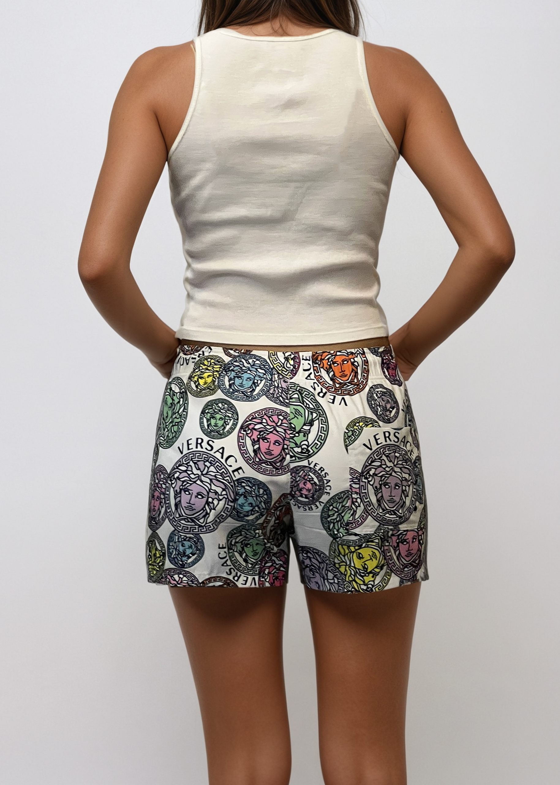 Versace Medusa Colorful Shorts