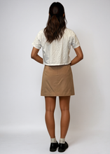 Load image into Gallery viewer, Escada Tan Mini Skirt
