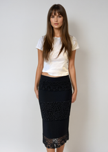 Load image into Gallery viewer, Dolce &amp; Gabbana Black Lace Skirt
