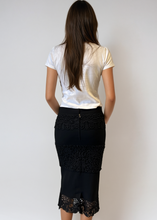 Load image into Gallery viewer, Dolce &amp; Gabbana Black Lace Skirt
