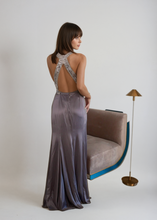 Load image into Gallery viewer, Cavalli Backless Beaded Gown
