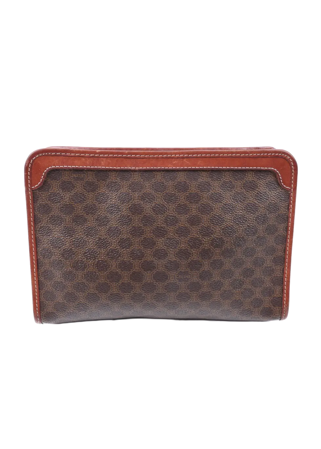 Celine Monogram Leather Clutch