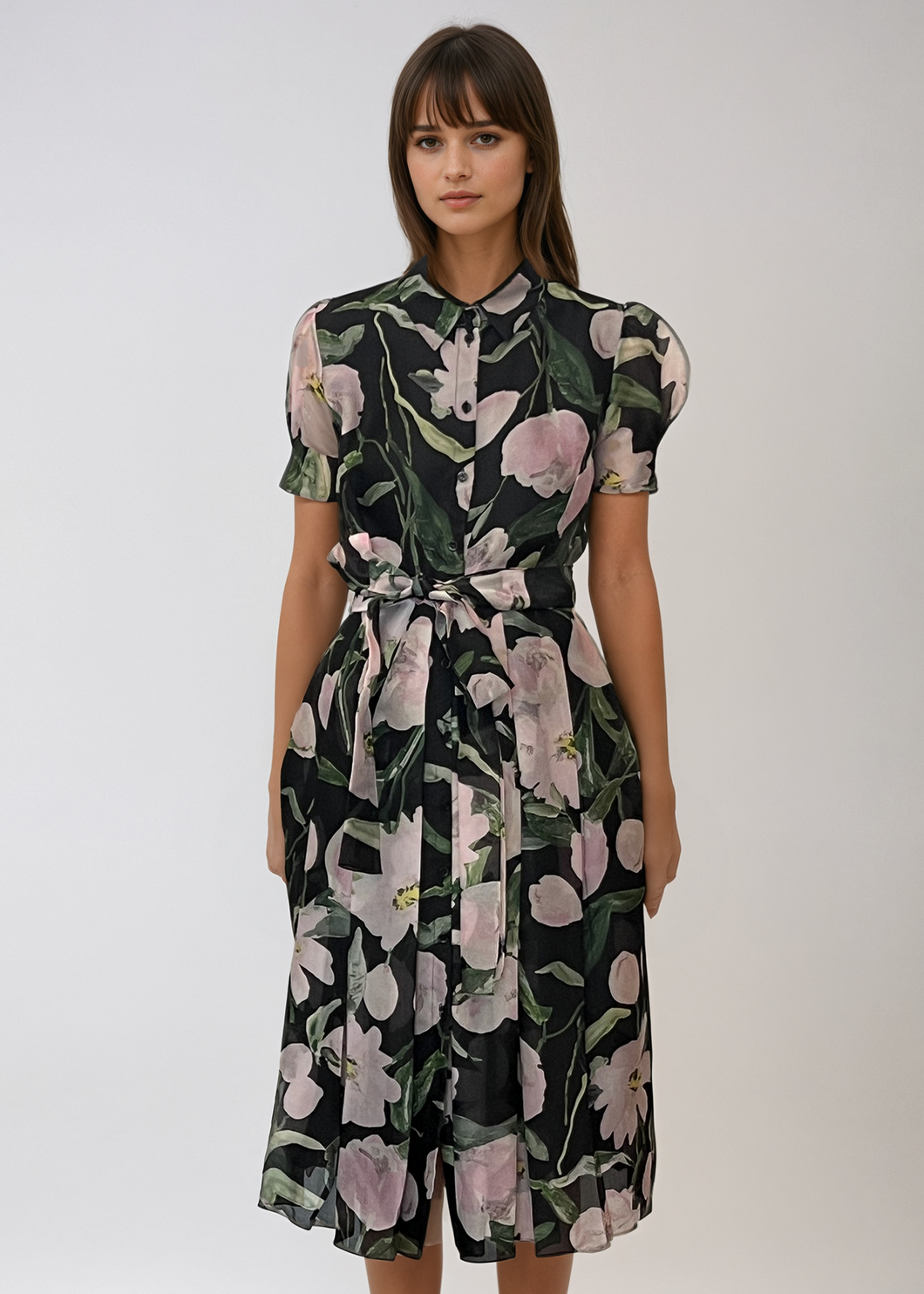 Carolina Herrera Floral Dress