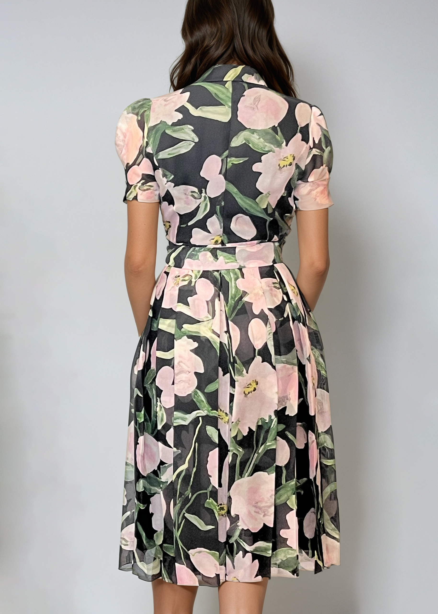 Carolina Herrera Floral Dress