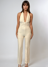 Load image into Gallery viewer, Valentino Ivory Bow Jumpsuit
