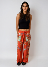 Load image into Gallery viewer, Etro Orange Floral Pants
