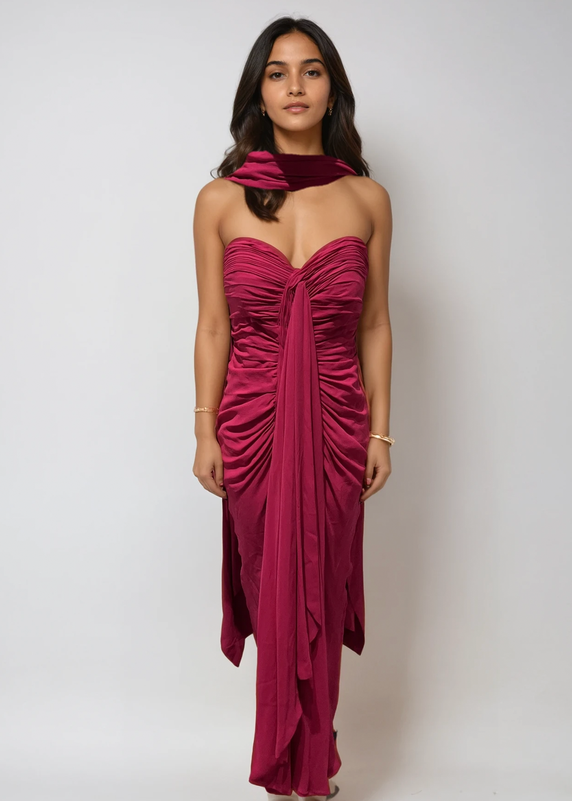 Fendi Sweetheart Pink Gown