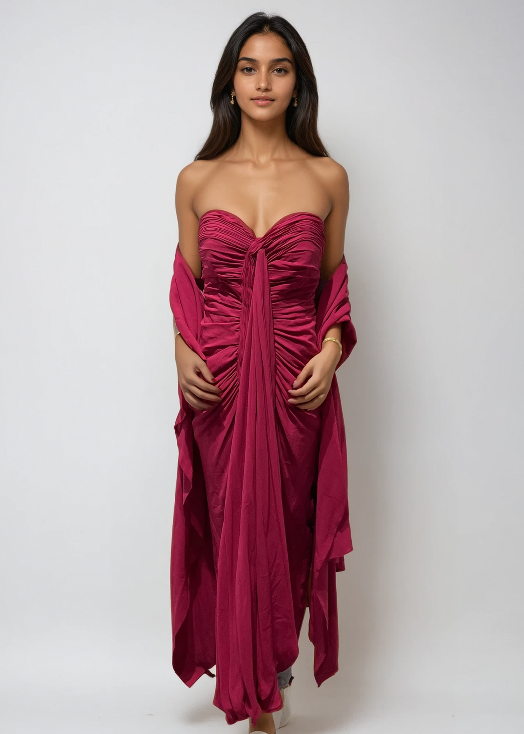 Fendi Sweetheart Pink Gown