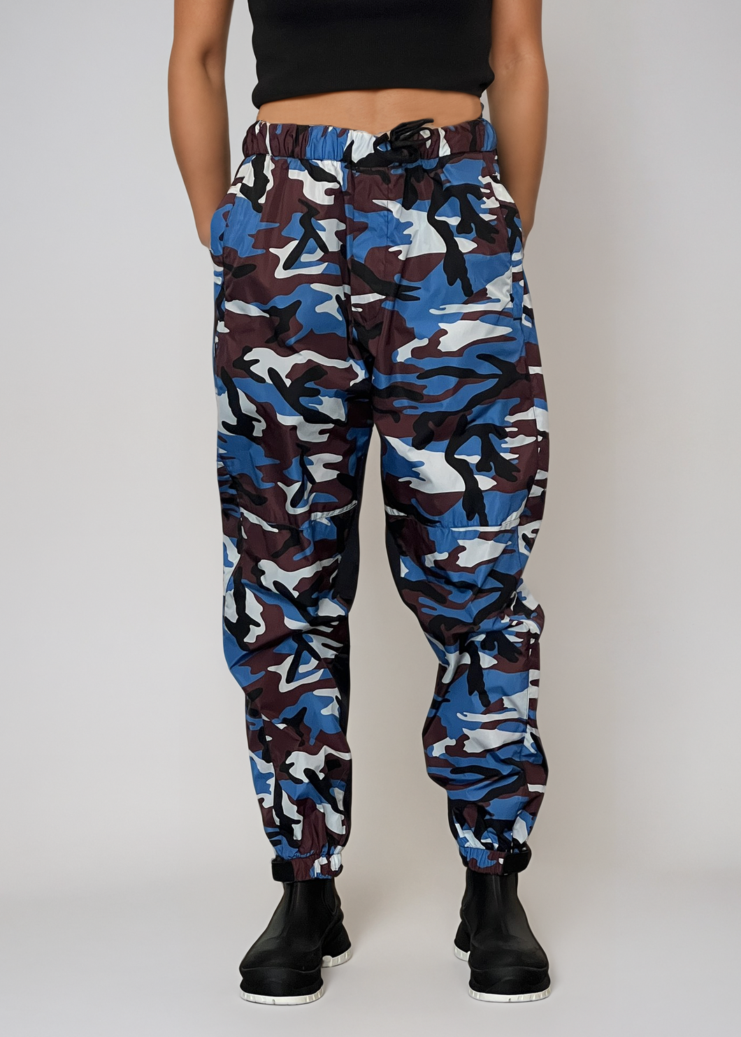 Prada Nylon Camo Pants