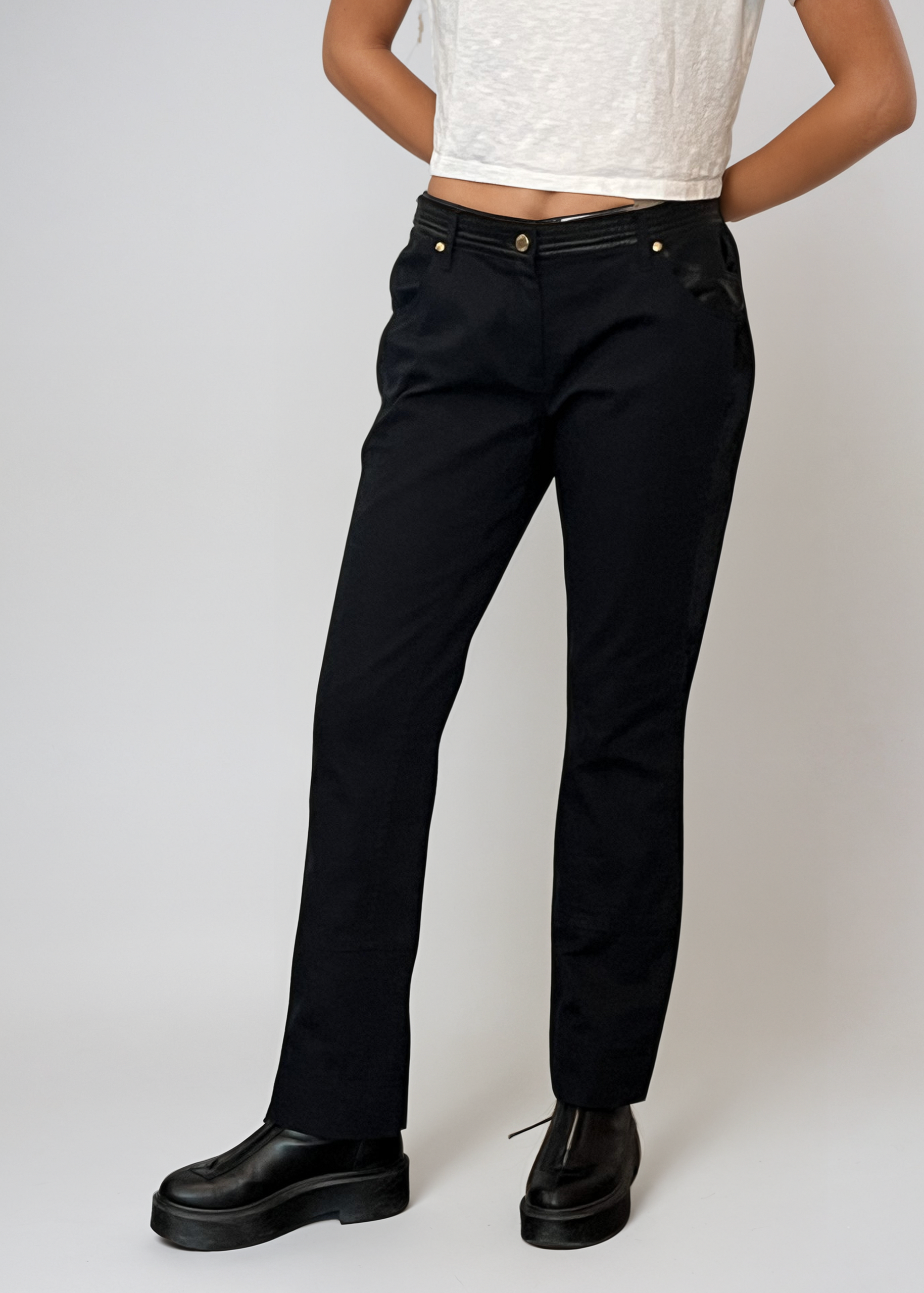 Roberto Cavalli Black Pants