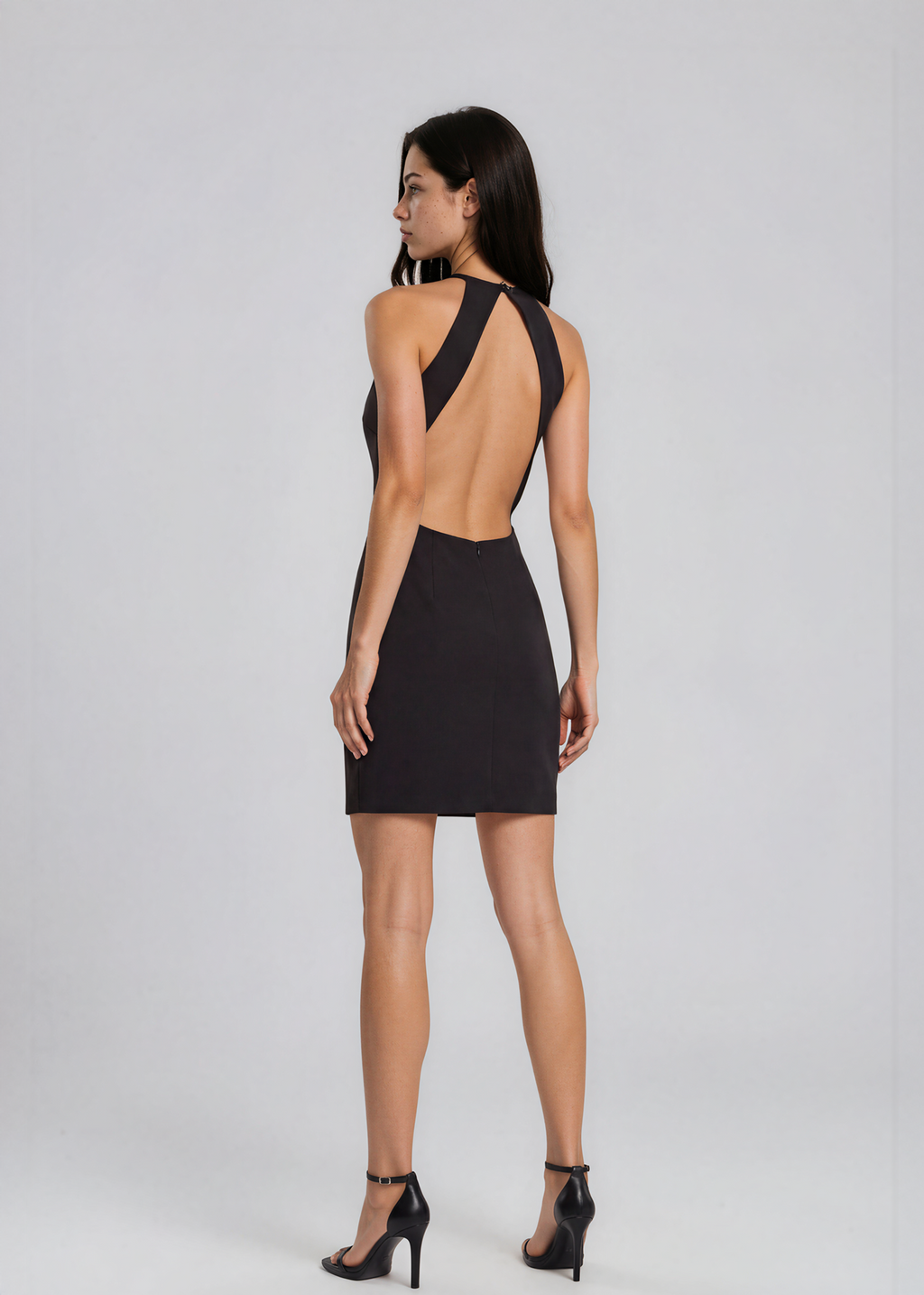 Kaufmanfranco Silk Backless Midi Dress