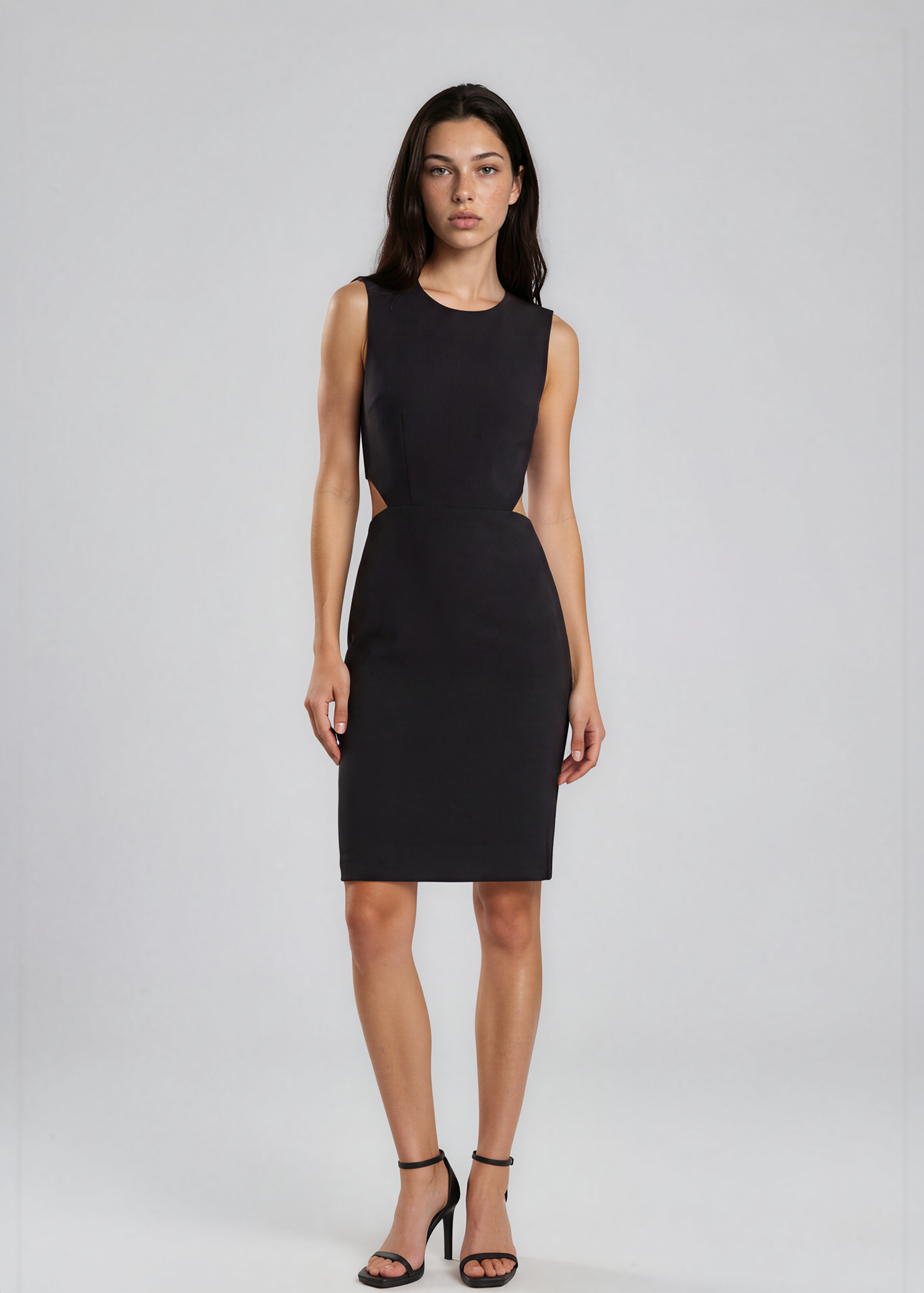Kaufmanfranco Silk Backless Midi Dress