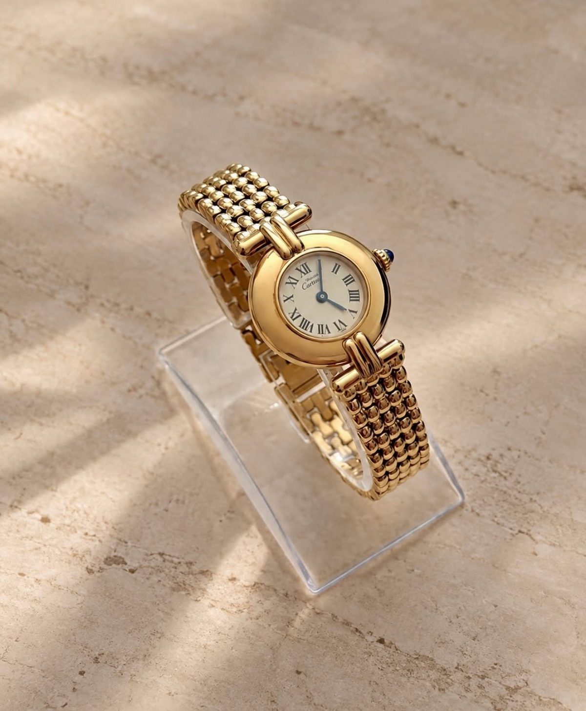 Cartier Gold Vermeil Watch