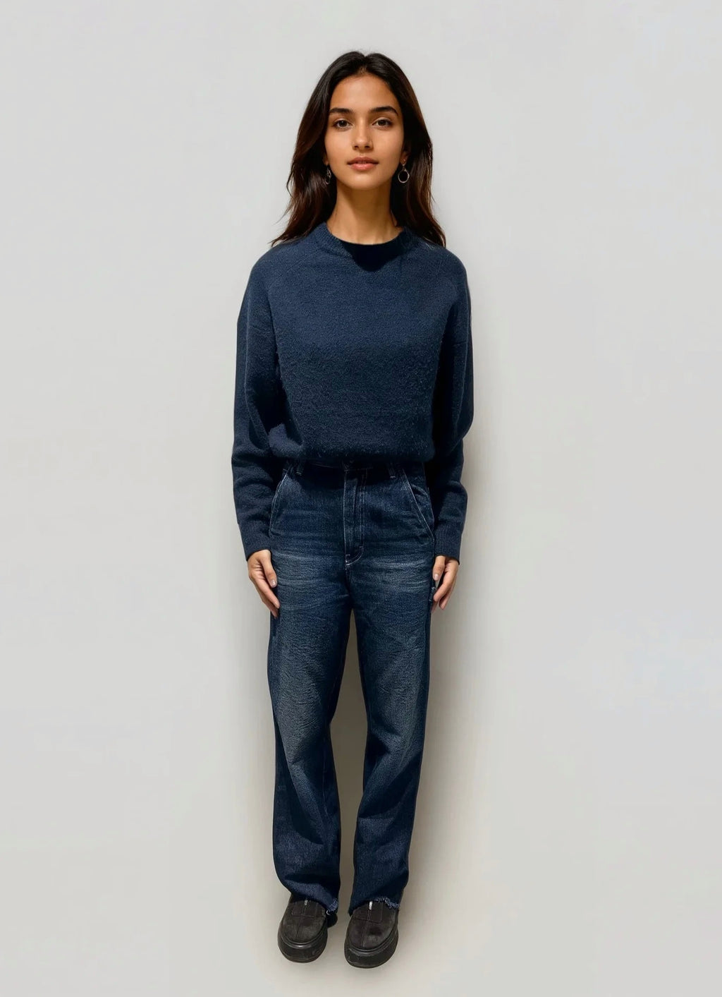 Margiela Denim Wide-leg Pants