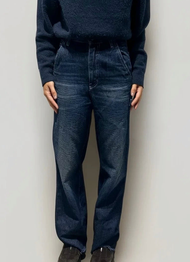 Margiela Denim Wide-leg Pants