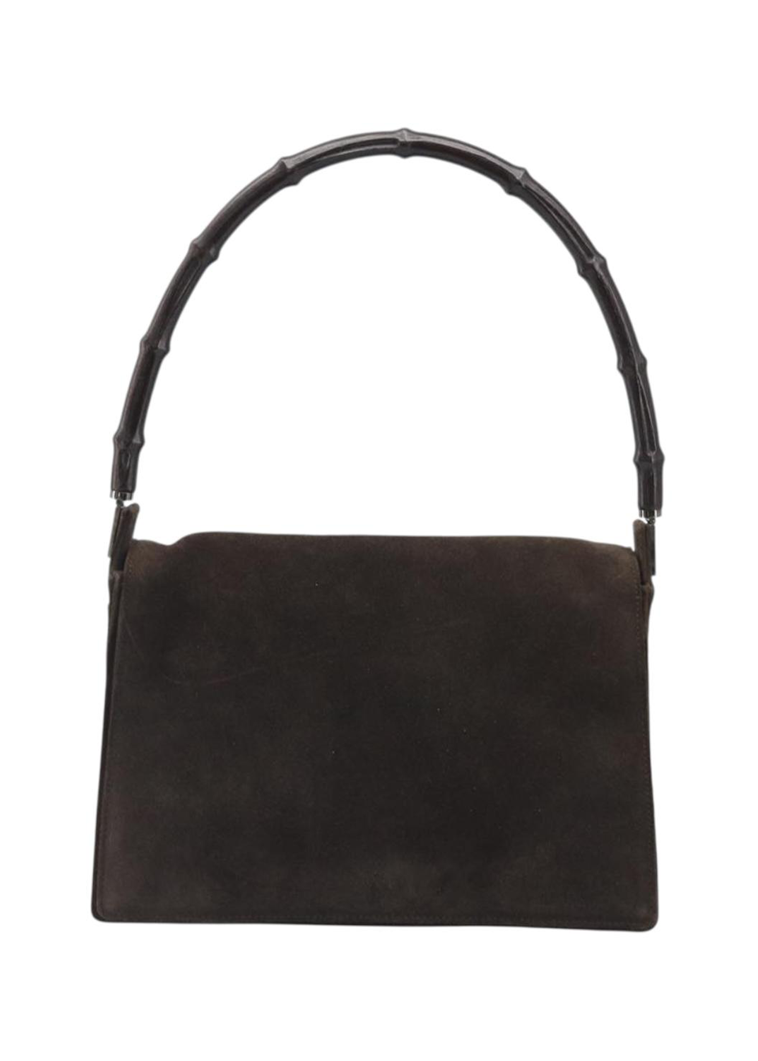 Gucci Brown Suede Shoulder Bag