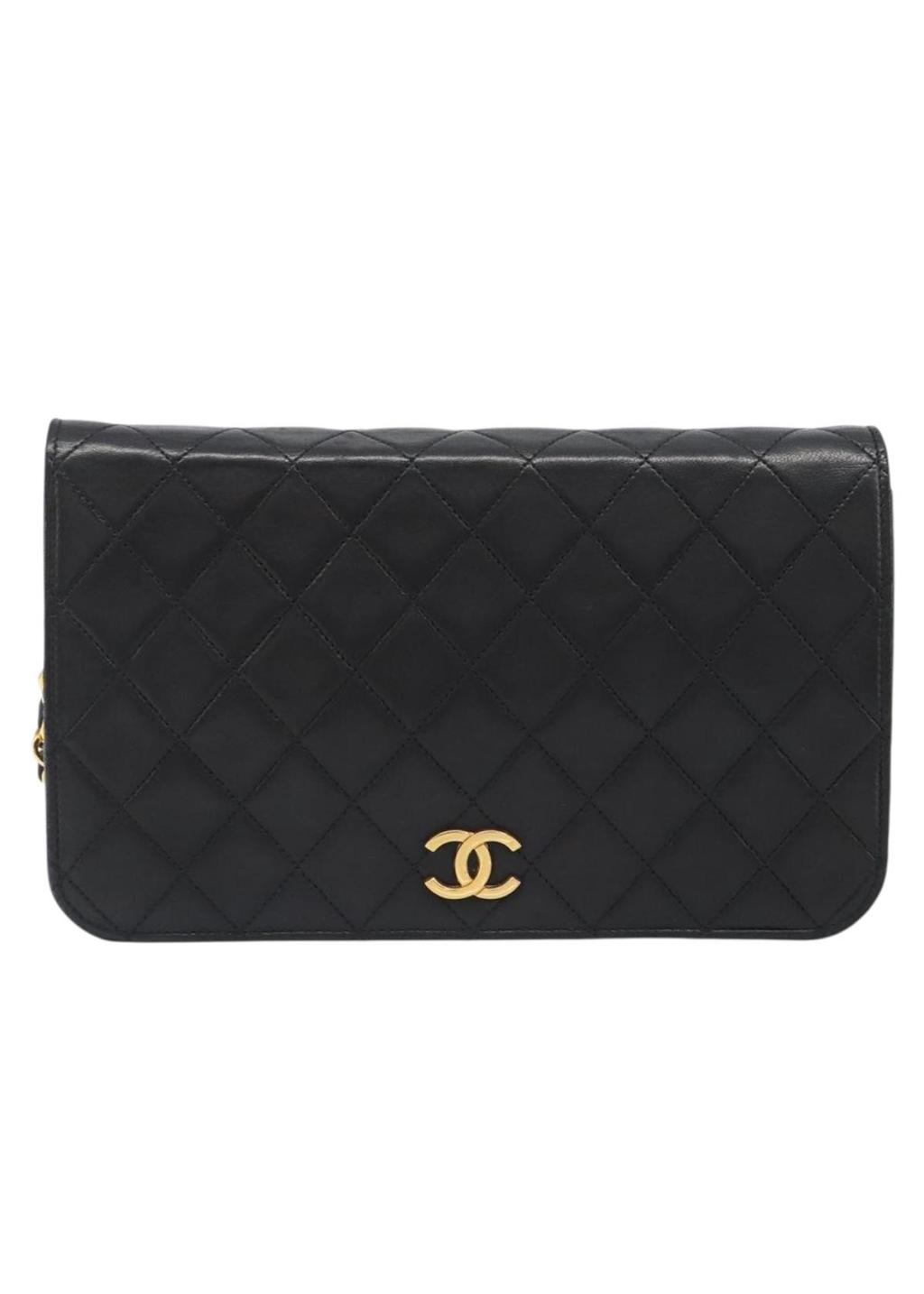 Chanel Black Quilted Leather Shoulder Bag