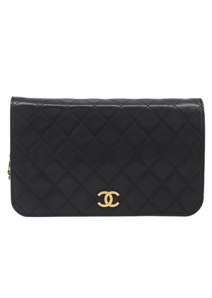 Chanel Black Quilted Leather Shoulder Bag