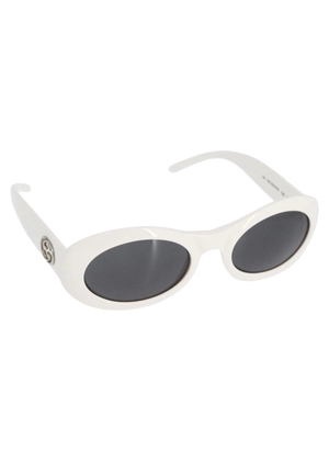 Gucci Round White Sunglasses
