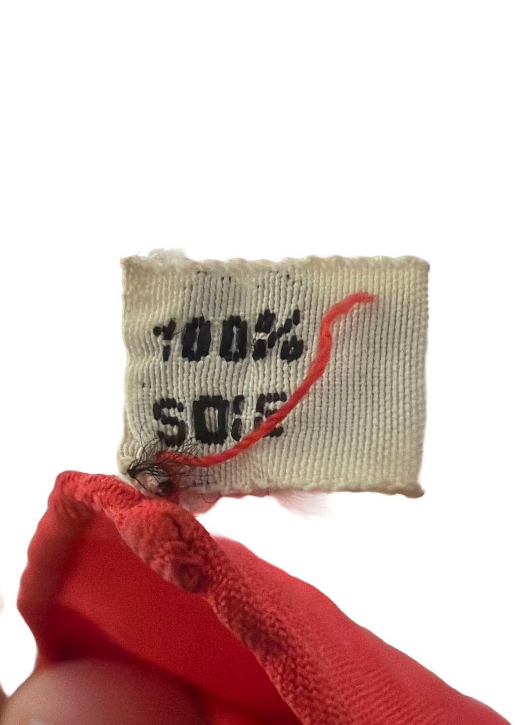 Hermès Red Printed Scarf