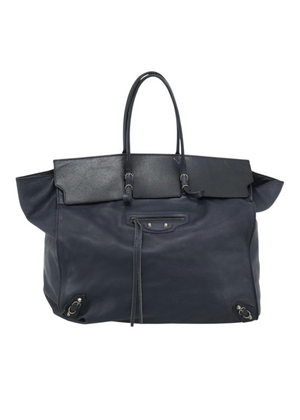 Balenciaga Navy City Bag