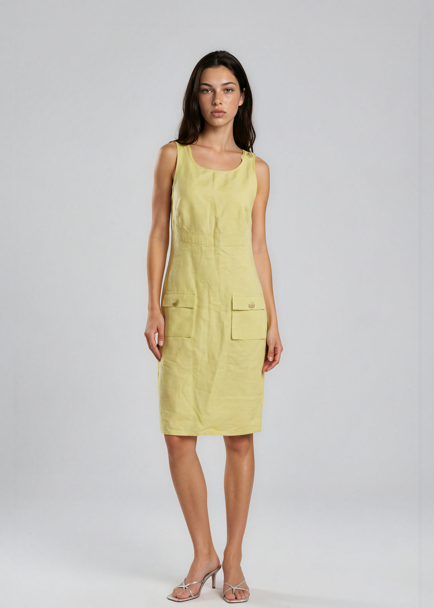 Valentino Green Pocket Dress