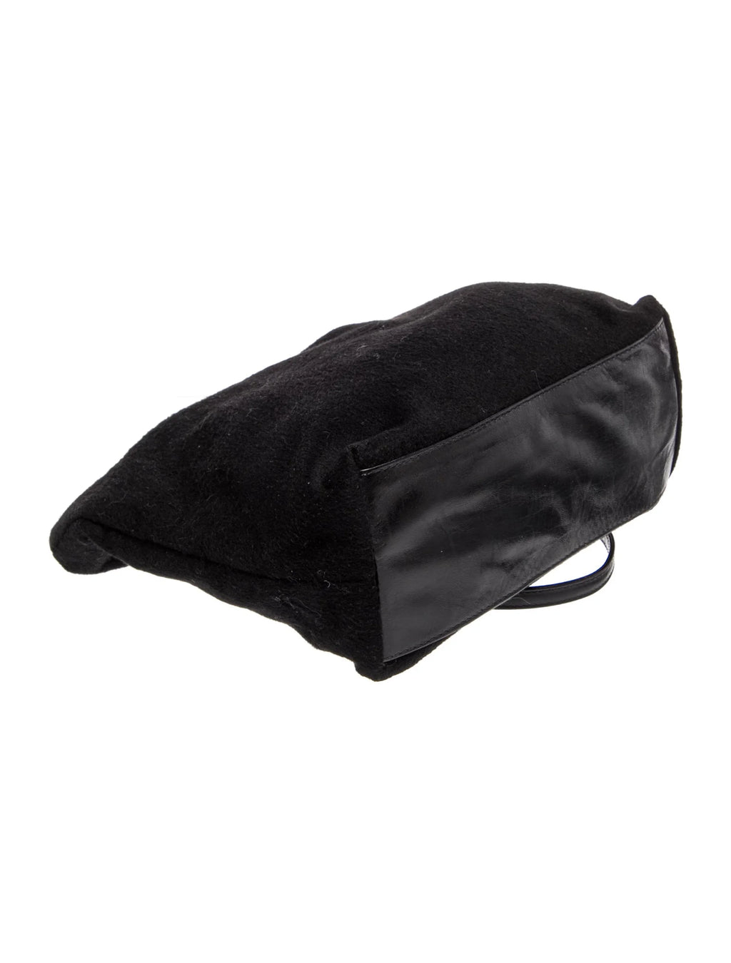 Valentino Black Fleece Tote