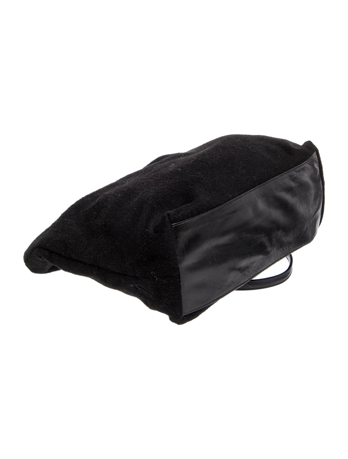 Valentino Black Fleece Tote