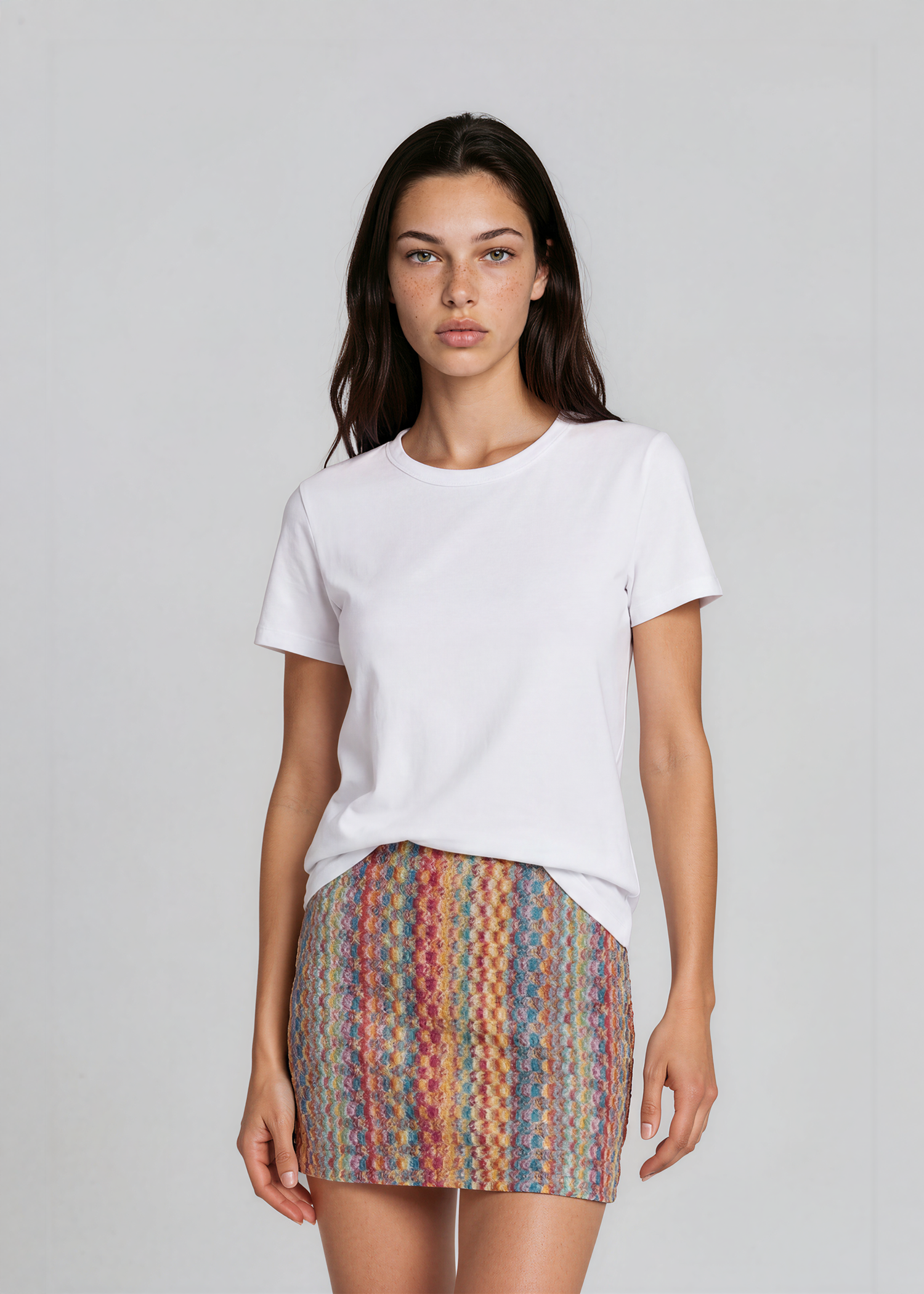 Missoni Colorful Printed Mini Skirt
