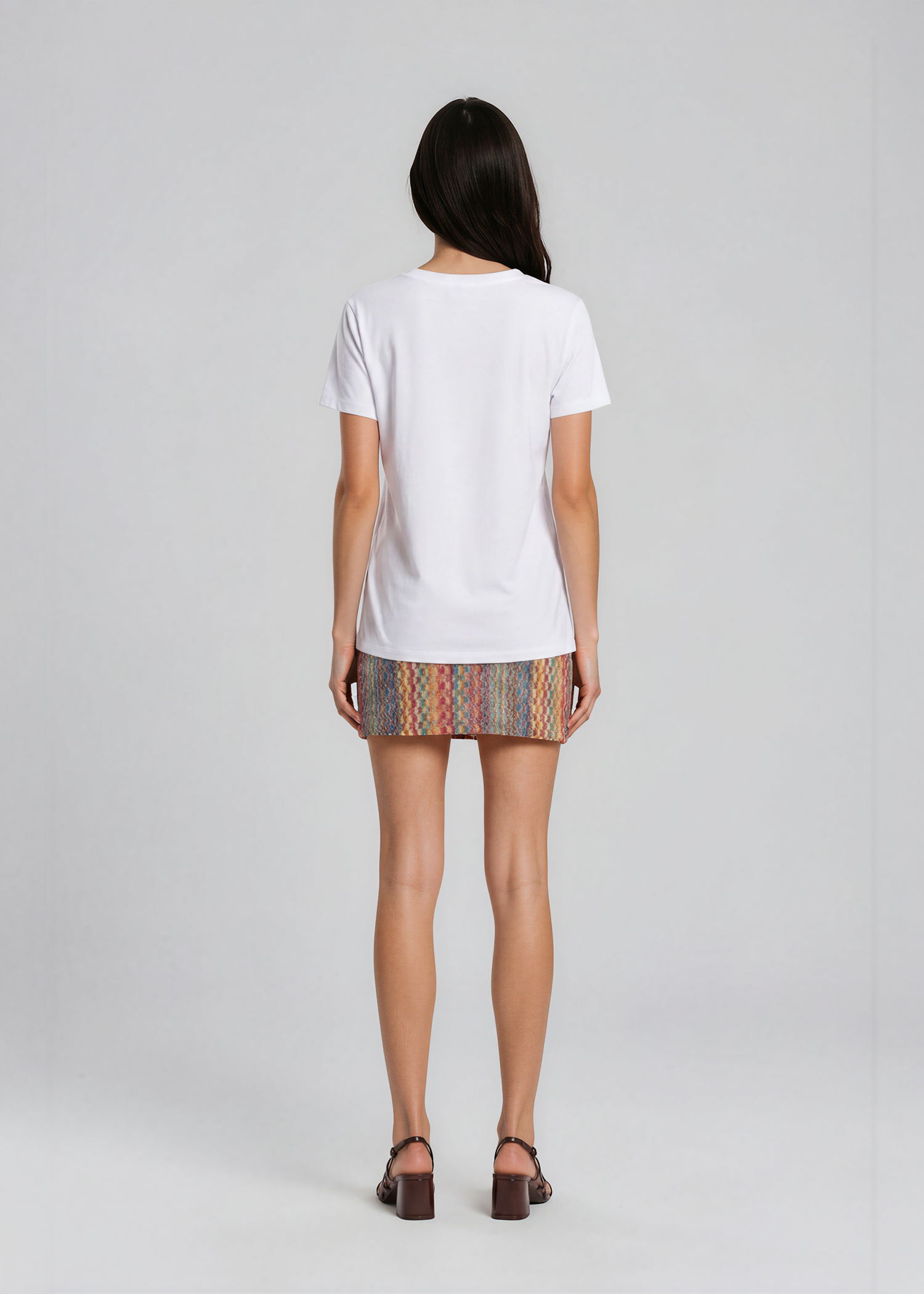 Missoni Colorful Printed Mini Skirt