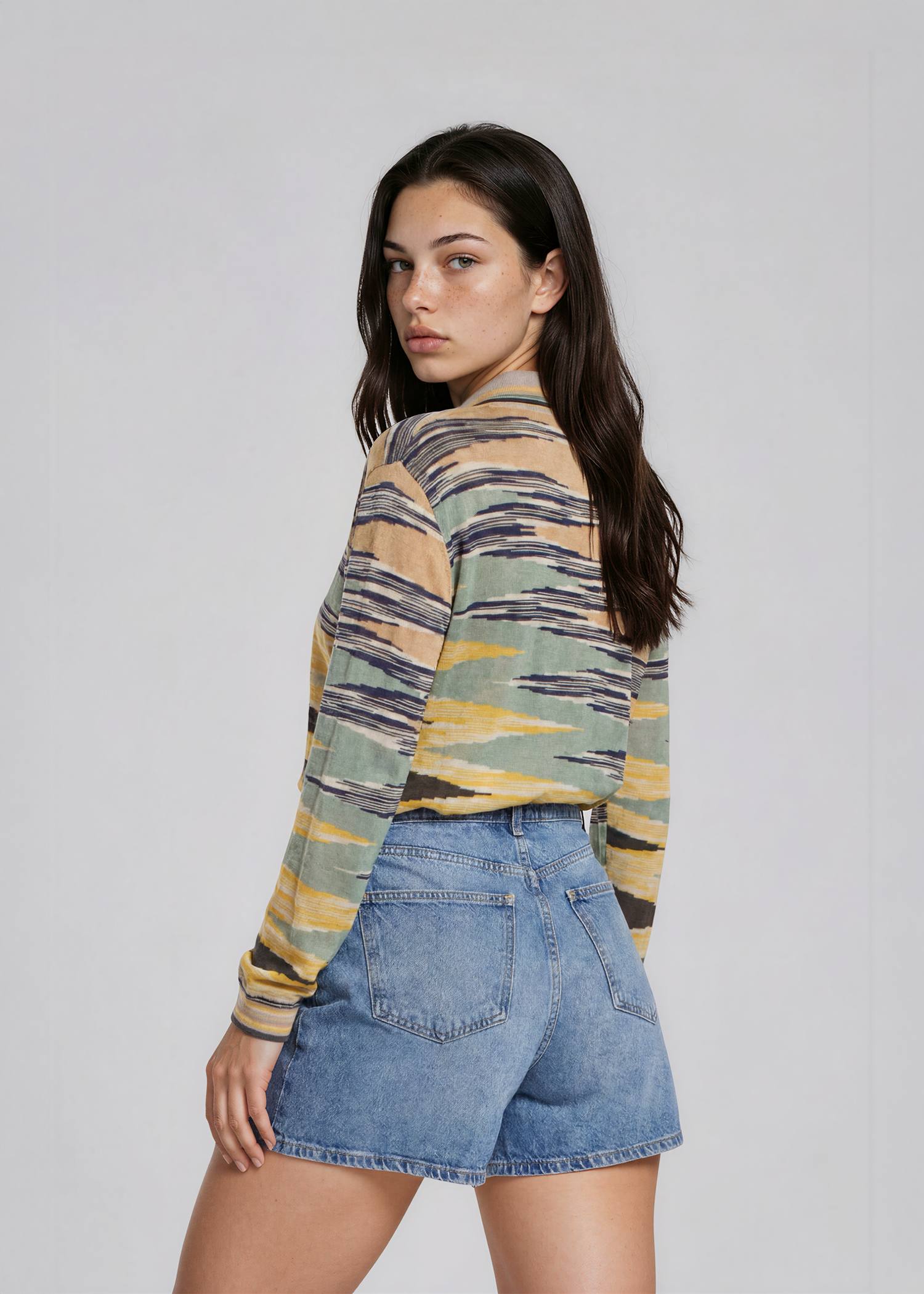 Missoni Yellow and Blue Polo