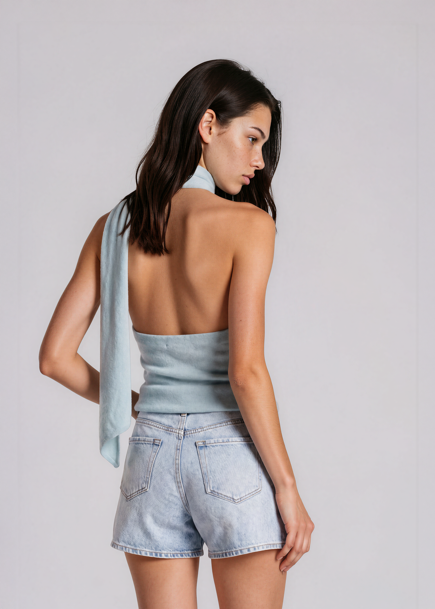 Ralph Lauren Blue Wrap Sweater