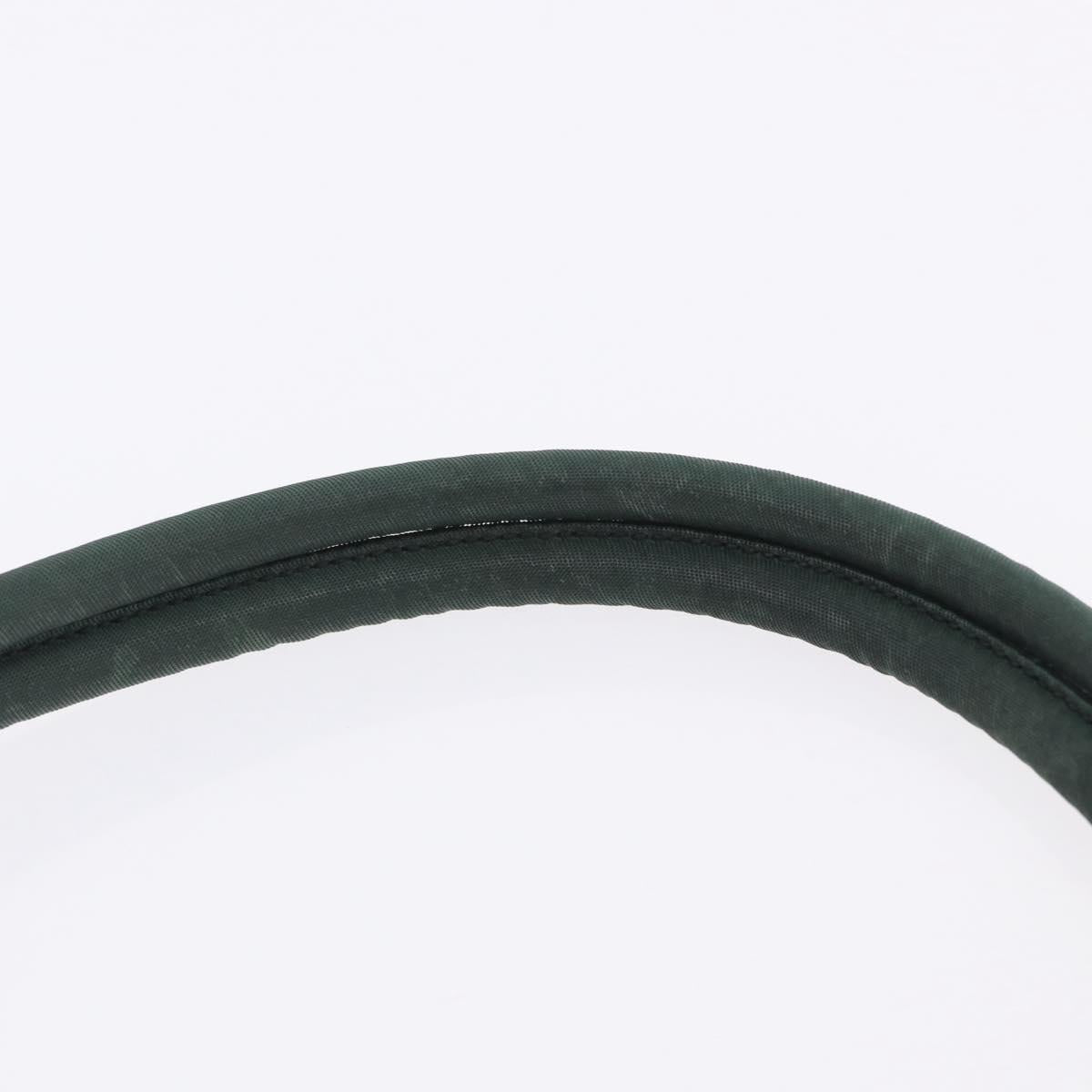 Prada Green Nylon Shoulder Bag