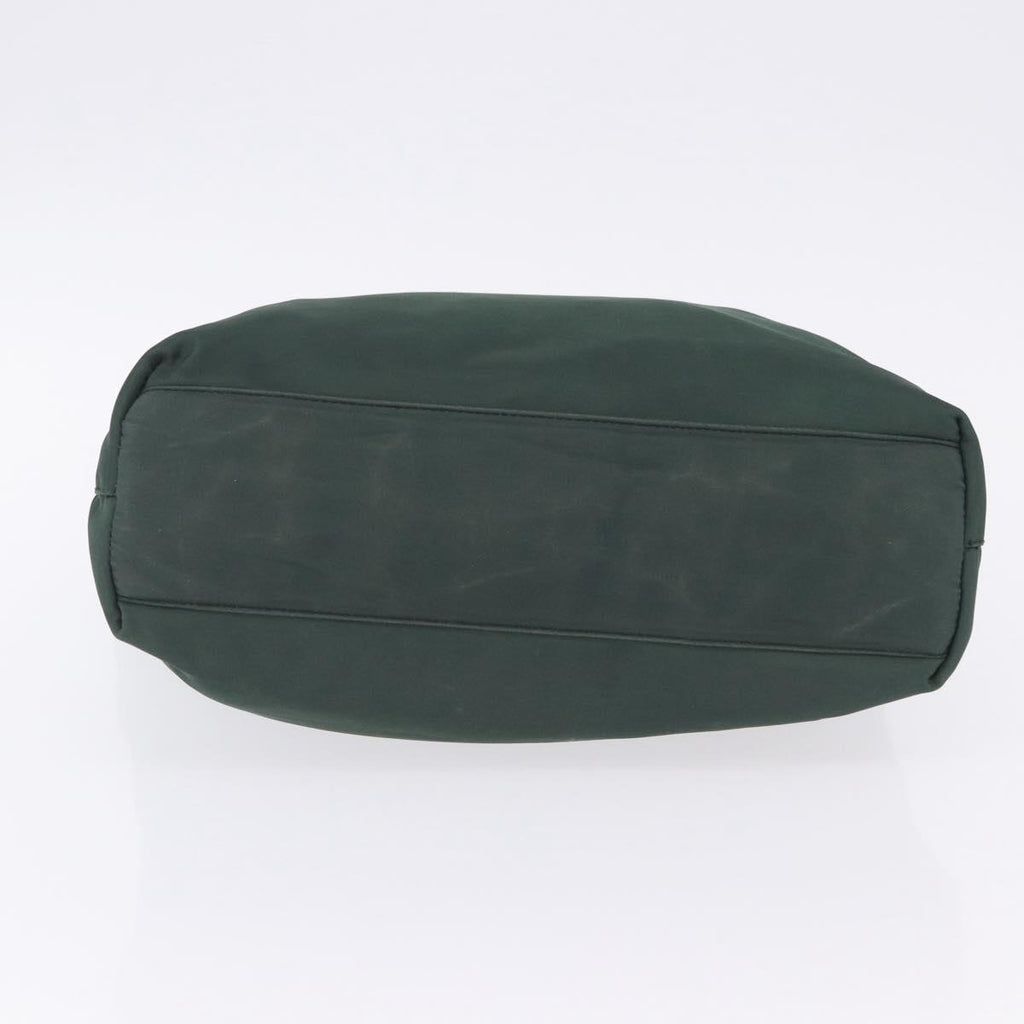 Prada Green Nylon Shoulder Bag