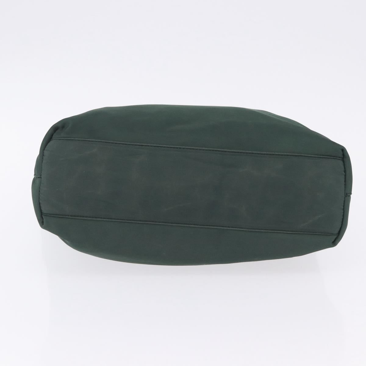 Prada Green Nylon Shoulder Bag