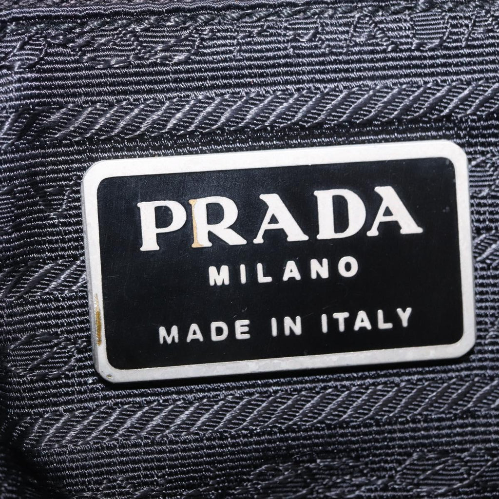 Prada Green Nylon Shoulder Bag