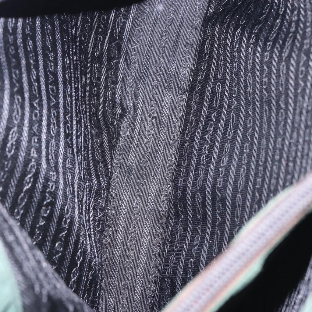 Prada Green Nylon Shoulder Bag