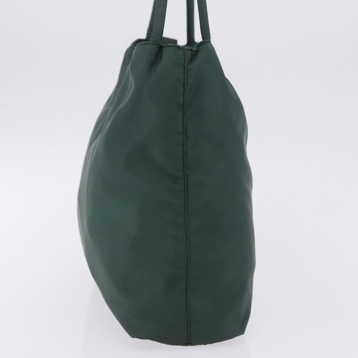 Prada Green Nylon Shoulder Bag