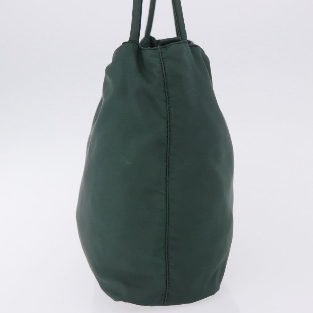 Prada Green Nylon Shoulder Bag