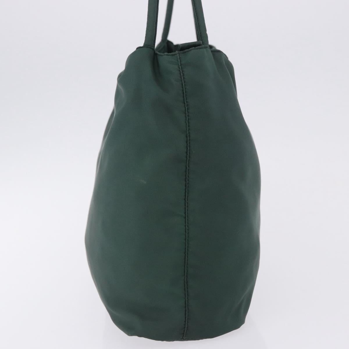 Prada Green Nylon Shoulder Bag