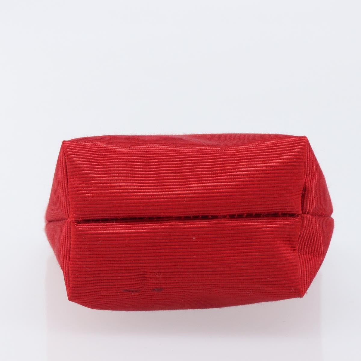 Celine Red and Gold Mini Handbag