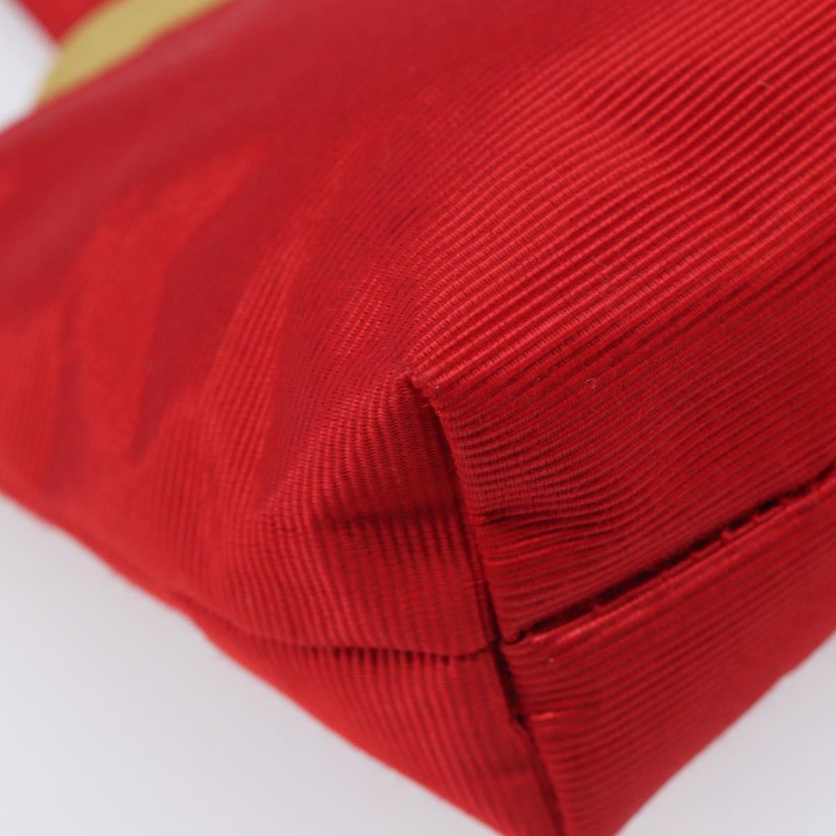 Celine Red and Gold Mini Handbag