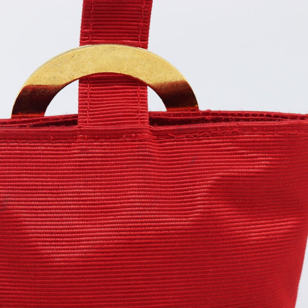 Celine Red and Gold Mini Handbag