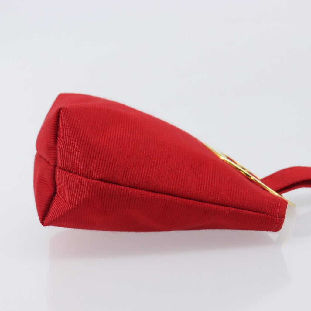 Celine Red and Gold Mini Handbag
