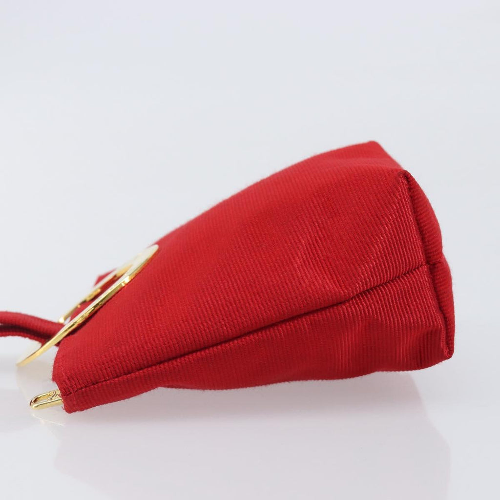 Celine Red and Gold Mini Handbag