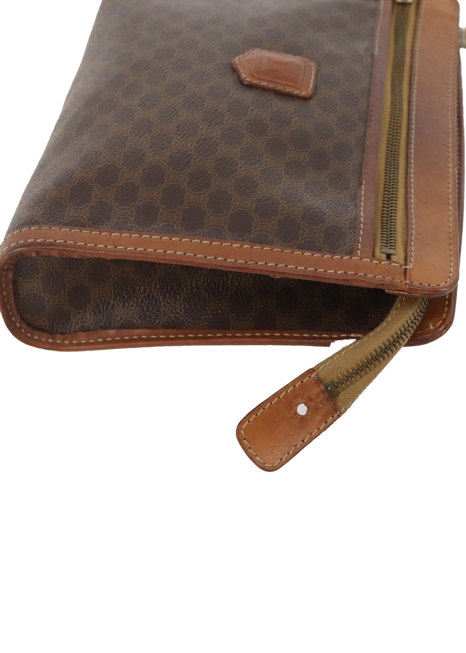 Celine Monogram Brown Clutch