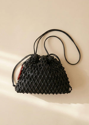 Chanel Black Knotted Shoulder Bag