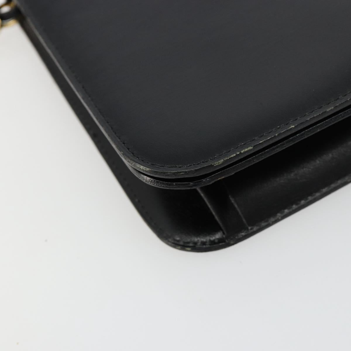 Chanel Black Leather Flap Bag